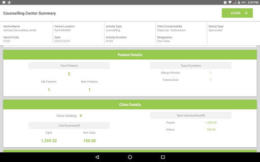 Breathefree Touch screenshot 6