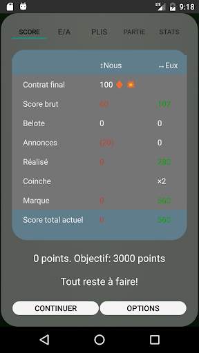 Coinche / Belote Coinchée screenshot 2