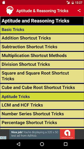 Aptitude and Reasoning Offline screenshot 1