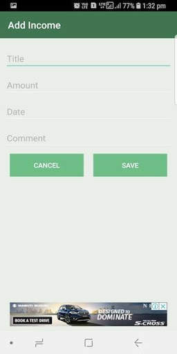 Expense Diary скриншот 2