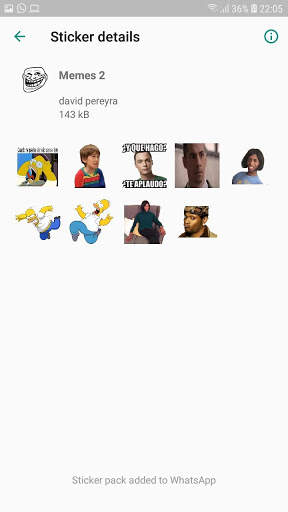 Stickers Divertidos para WhatsApp screenshot 4