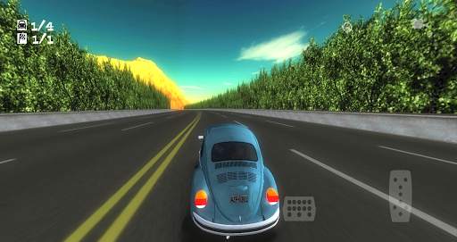 Classic Car Race 3D screenshot 4