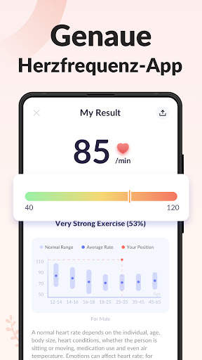 Herzfrequenz-Monitor: Puls screenshot 1
