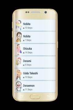 How To Draw Doraemon Tutorials screenshot 1
