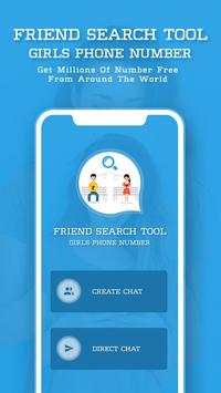 Friend Search Tool - Girls Phone number screenshot 1