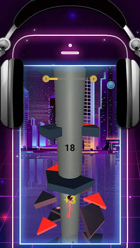 Helix Stack Rise Jump Jump 1 تصوير الشاشة