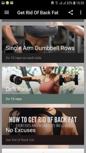 Back Fat Burn Workout For Women screenshot 4