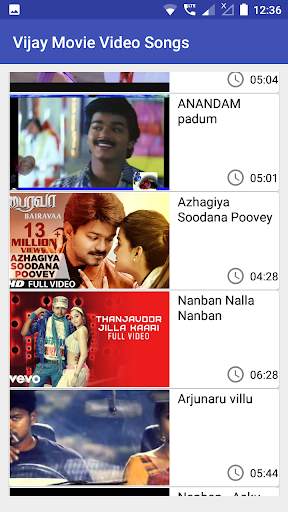 Vijay Movies Video Songs screenshot 4