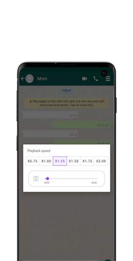 WAudio - Listen Audios , Speed Up Audio screenshot 1