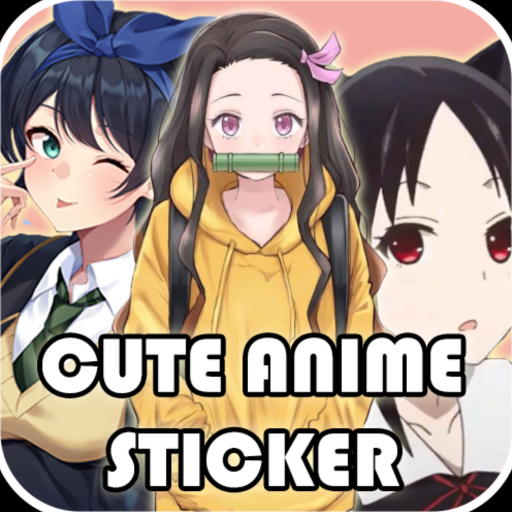 ikon Cute Anime Sticker For WA