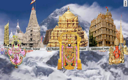 10 Biggest Temples of India Live Wallpaper screenshot 1