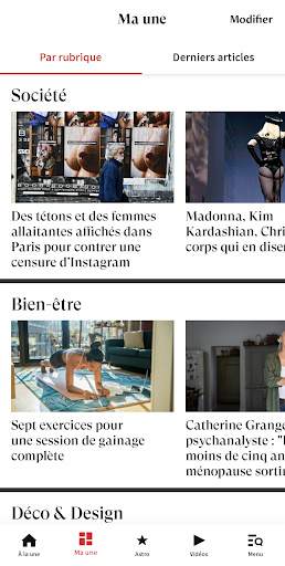 Madame Figaro, le news féminin screenshot 3