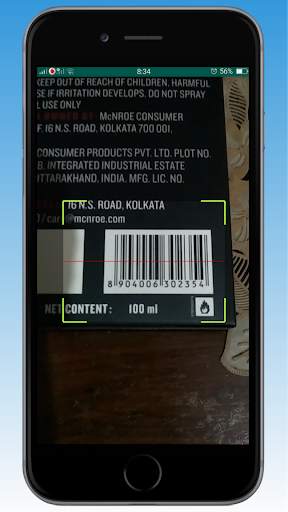 Check Made in India Product - Bar Code Scanner screenshot 2