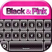 Black and Pink Keyboard Theme 2.0