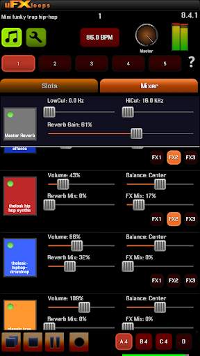 uFXloops Music Studio screenshot 3