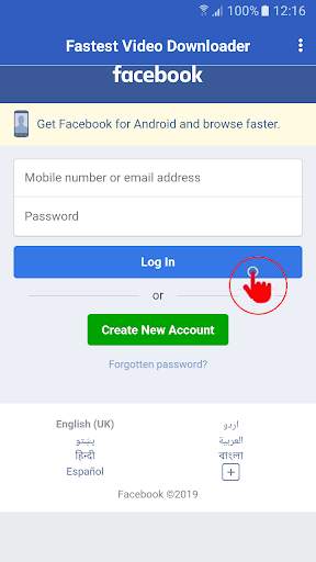 Video downloader for Facebook screenshot 2