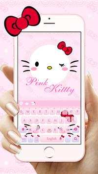 Pink kitty keyboard screenshot 1