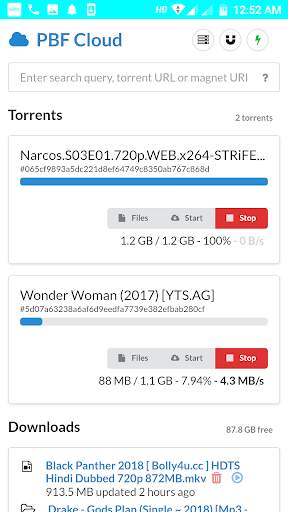 Quickr Download : Latest Movies screenshot 4