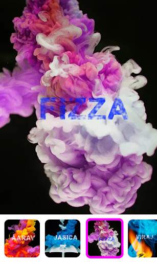 3D Smoke Effect Name Art Maker : Text Art Editor screenshot 5