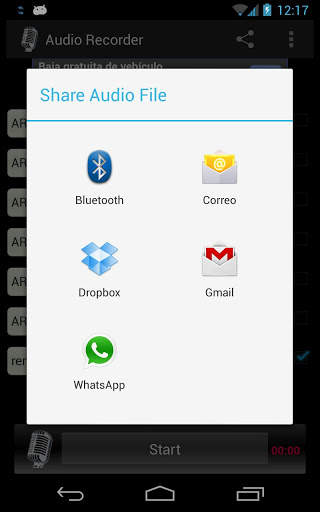 Audio Recorder Pro screenshot 5