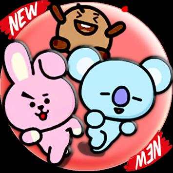 BT21 Sticker WhatsApp - KPOP Stickers Fans screenshot 1