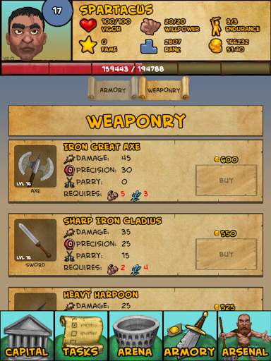 Gladiator: Rise Of Legends screenshot 9