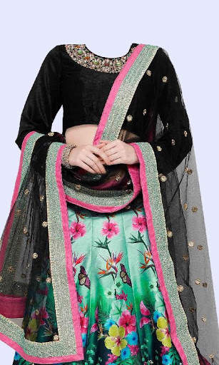 Women Lehenga Choli Photo Suit screenshot 2