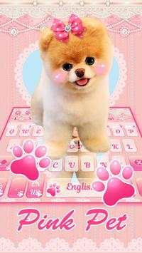 Pink Dog Pet Keyboard screenshot 2