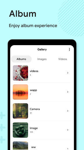 Gallery & Video Player 2 تصوير الشاشة