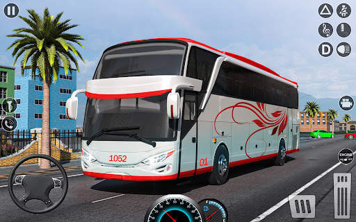 US Bus Simulator Driving Games screenshot 1