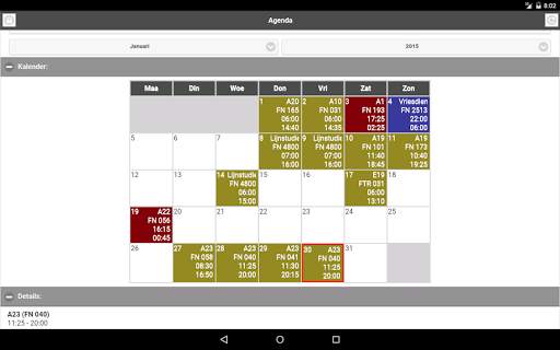 NMBS Agenda 6 تصوير الشاشة