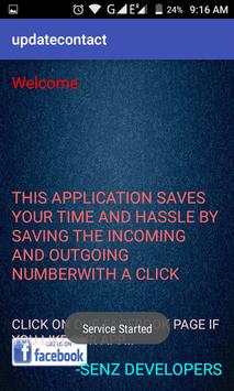 UPDATES CONTACT screenshot 4