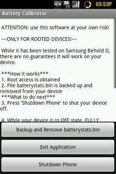 Battery Calibrator screenshot 3