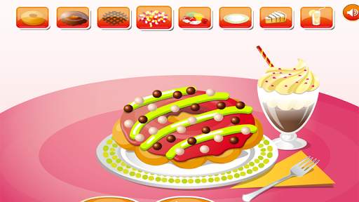 games girls decorating cake screenshot 4