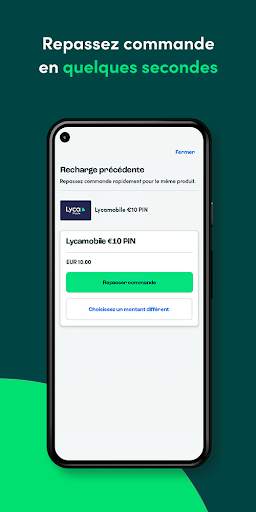Recharge.com : crédit mobile screenshot 7