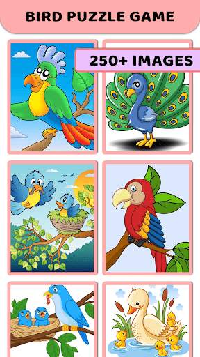 Birds Puzzle Game:- Jigsaw Puzzle & Shape Game screenshot 2