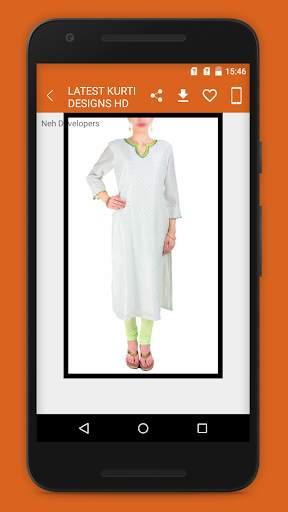 Latest Kurti Design Collection HD 2021 screenshot 4