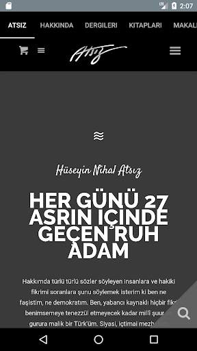 Hüseyin Nihal Atsız screenshot 1