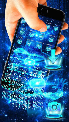 Technology Gravity Launcher Theme screenshot 4