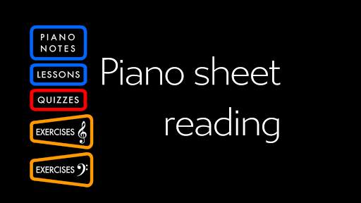 Piano Sheet Reading 1 تصوير الشاشة