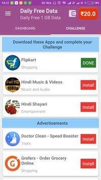 Daily Free Internet Data screenshot 3