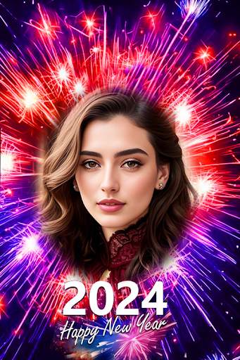 New Year Photo Frame 2024 screenshot 1
