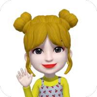 Best Beautifull girl Sticker For Whatsapp logo