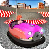 Bumper course simulation race: driving games icon