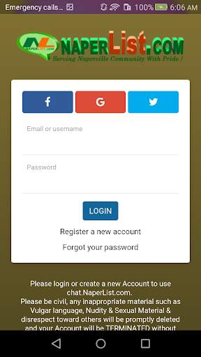 NaperList  Messenger Naper Naperville screenshot 3