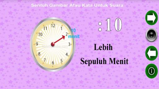 Belajar Membaca Jam & Waktu screenshot 3