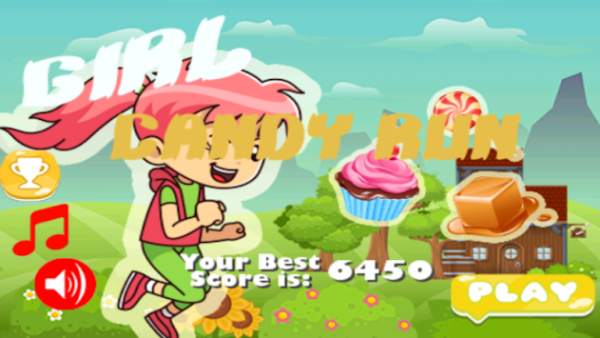 Girl Candy Run screenshot 2