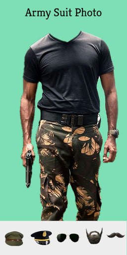 Army Dress Photo Editor 1 تصوير الشاشة