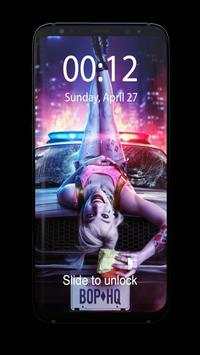 Lock Screen for Harley Quinn screenshot 2