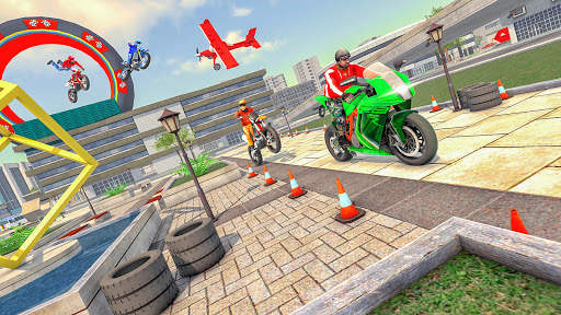 Motorcycle racing Stunt : Bike Stunt free game screenshot 4